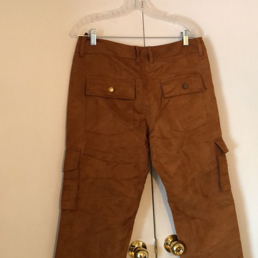Woman’s boho Y2k fall chic News grunge pants with pockets - Picture 14 of 14